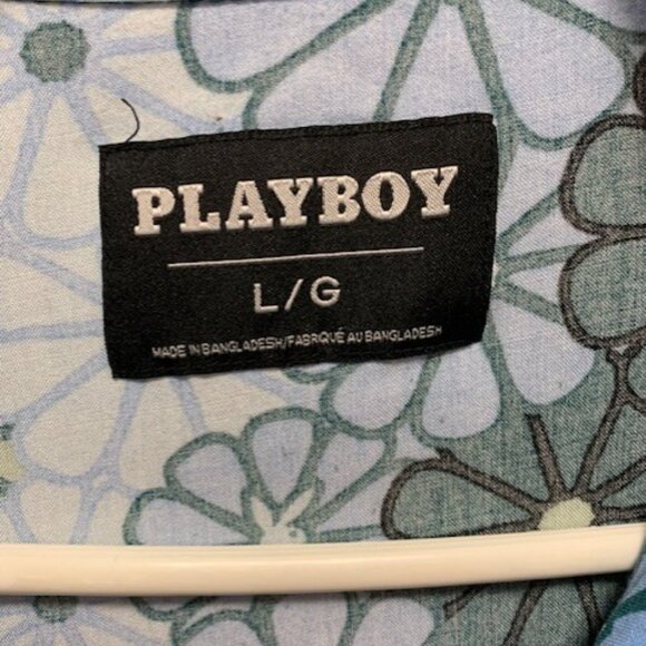 PLAYBOY MENS  FLORAL BUNNY  DRESS DOWN - Picture 3 of 4